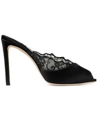 Jimmy Choo - Brigitte Lace Mules - Lyst