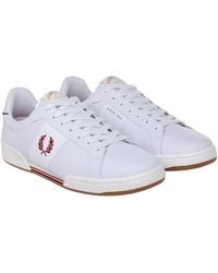 Fred Perry - Bonded Leather Sneaker And Rubber 1 - Lyst