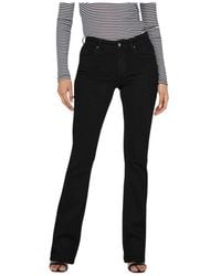 ONLY - Blush Mid A Zampa Jeans - Lyst