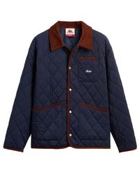 Kappa - Jassen ,Blauw ,Polyester Giovani Cairos Jacket - Lyst