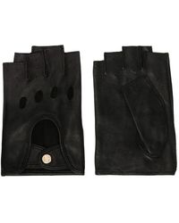 Kazar - Accessoires ,Zwart ,Leer Vingerloze Autohandschoenen Kussen - Lyst