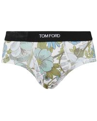 Herren Bekleidung Unterwäsche Boxershorts Tom Ford Boxerslip in Grün für Herren 