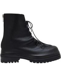 424 Ankle Boots Leather in Orange for Men | Lyst