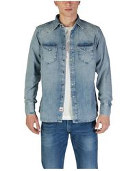Replay - Denim Shirts - Lyst