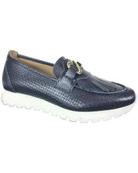 Scapa - Schoenen ,Blauw ,Leer Stijlvolle Mocassin Schoenen - Lyst