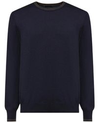 Fay - Round-Neck Knitwear - Lyst