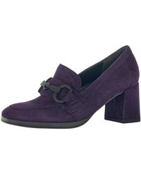 Gabor - Elegante Lilafarbene Wildleder-Pumps - Lyst