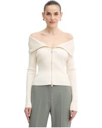 Guess - Cardigan Met Top Set - Lyst