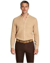 Mason's - Overhemden ,Linnen Porto Shirt - Lyst