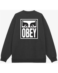 Obey - Stylischer sweatshirt für männer - Lyst