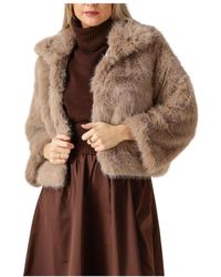 My Essential Wardrobe - Alexamw Fur Jacket - Lyst