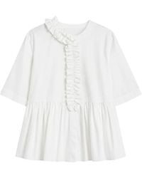 Max Mara - Overhemden ,Wit ,Katoen Musa Shirt - Lyst