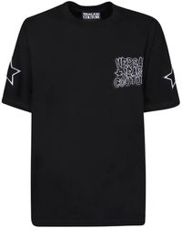 Versace - Logo Star es T-Shirt - Lyst