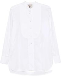 Semicouture - Overhemden ,Wit ,Katoen Kiley Katoenen Shirt - Lyst