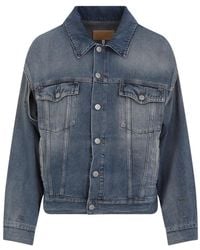 MM6 by Maison Margiela - Denim Jackets - Lyst