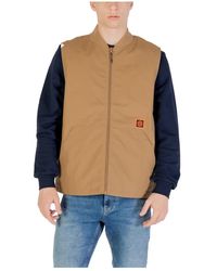 Vans - Jassen ,Katoen Urban Skate Sleeveless Jacket - Lyst