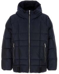 DSquared² - Jassen ,Blauw ,Katoen 3D Down Jacket - Lyst