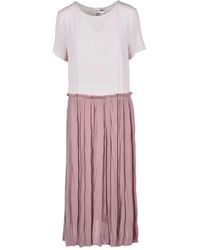 Semicouture - Maxi Dresses - Lyst