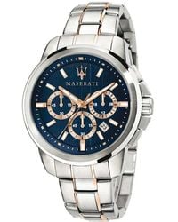 Maserati - Orologio in acciaio al quarzo - Lyst