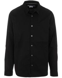 Calvin Klein - Overhemden ,Zwart ,Stijlvolle Shirt Voor Mannen En Vrouwen - Lyst