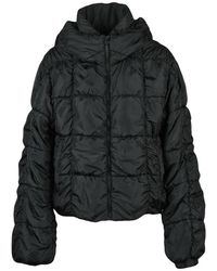 DIESEL - Jassen ,Zwart ,Leer Piumino Goffrato - Lyst
