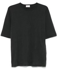Saint Laurent - Schwarze Crew Neck T-Shirts Und Polos - Lyst