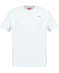 DIESEL - T-Shirt Met Ronde Hals - Lyst
