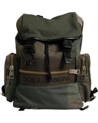 Dolce & Gabbana - Military Backpack In Canvas - Lyst