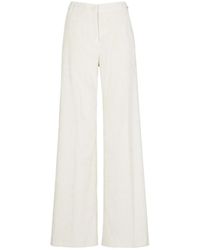 Herno - Corduroy Palazzo Broeken - Lyst