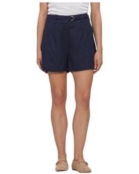 Y.A.S - Yasagana Hw Linnenmix Mini Shorts - Lyst