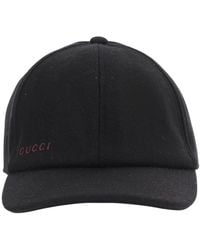 Gucci - Baseball-Cap Aus Wolle - Lyst