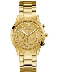 Guess - Goldene Uhr - Lyst