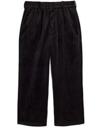 Y-3 - Broeken ,Zwart ,Polyester Wijde Joggers - Lyst
