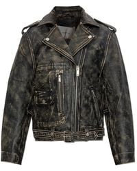 Gestuz - Leren Jas Gzrylee - Lyst