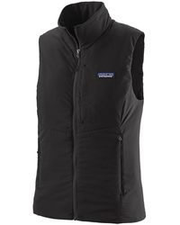 Patagonia - Jassen ,Zwart ,Polyester Nano Air Light Vest - Lyst