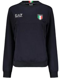 EA7 - Fleece Sweatshirt - Lyst