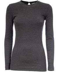 Brunello Cucinelli - Long Sleeve Tops - Lyst