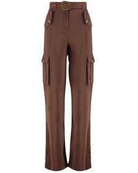 Versace Jeans Couture - Wide Trousers - Lyst