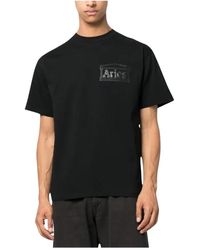 Aries - Kurzarm rundhals t-shirt - Lyst