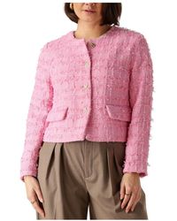 co'couture - Check Boucle Jacket - Lyst