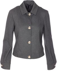 Liu Jo - Graue Jacke Für Frauen Aw25 - Lyst
