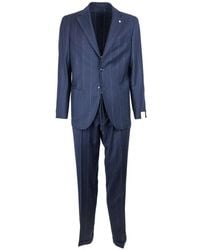 Lubiam - Suits > Suit Sets > Single Breasted Suits - Lyst