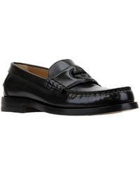 Gucci - Schoenen ,Zwart ,Leer Slip-On Loafers - Lyst