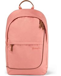 Satch - Tassen ,Roze ,Modieuze Eco Rugzak Koraalroze - Lyst
