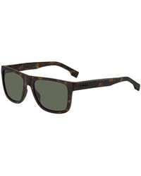 HUGO - Blauwe Zonnebril Stijlvol Ontwerp Accessoires - Lyst