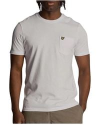 Lyle & Scott - Klassisches T-Shirt Mit Kurzen Ärmeln - Lyst