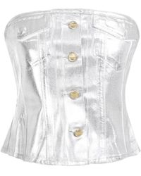 Ganni - Sleeveless Tops - Lyst