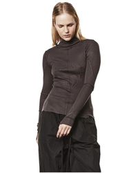 Thom Krom - Truien & Vesten ,Bruin ,W Ts 589 Longsleeve - Lyst