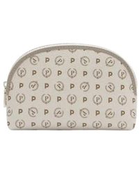 Pollini - Tassen ,Leer Heritage Logo Classic Pouch - Lyst