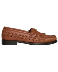 Celine - Luco Braided Loafer - Lyst